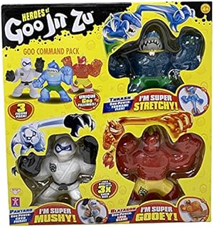 Heroes Of Goo Jit Zu 3 Figure Pack Kids Bundle Pantaro Blazagon Thrash