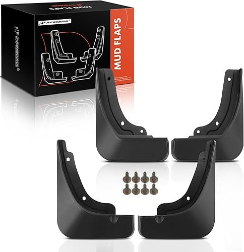 A-Premium Juego de 4 protectores contra salpicaduras con kits de herramientas compatibles con Kia Sportage 2022 2023 2024, delantero y trasero (lado disponible en Yaxa Peru