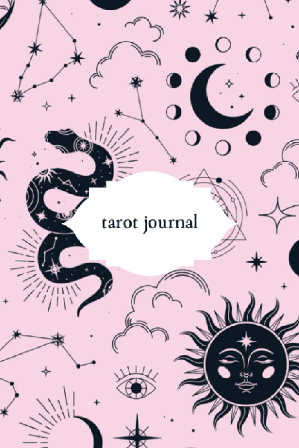 365 Day Tarot Journal, daily tarot journal, modern witch tarot journal, tarot card journal, tarot journal for beginners