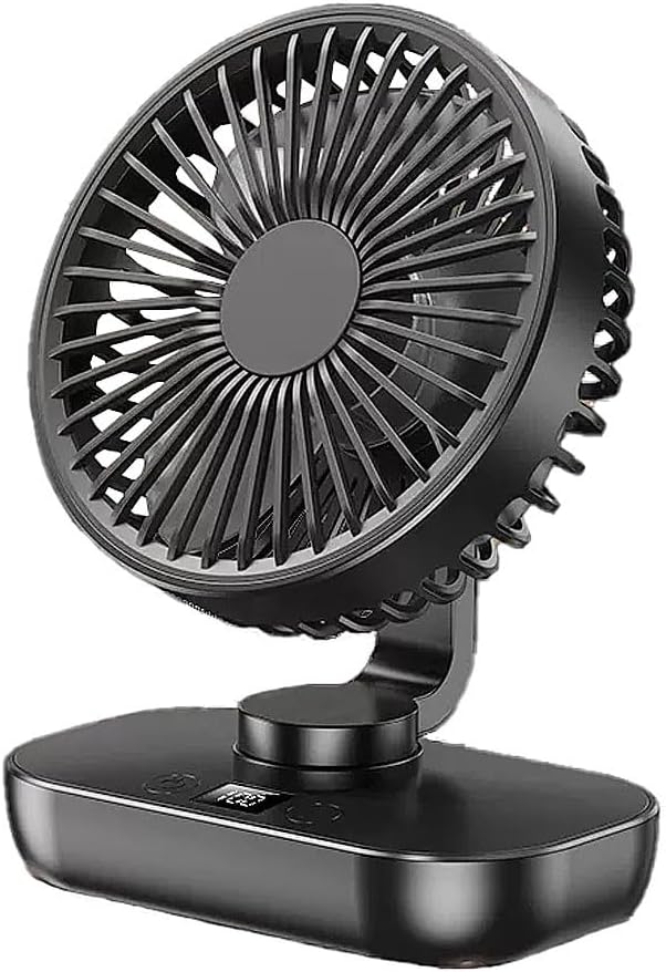 Amazon.com: Desktop Fan Quiet Small Fan for Office Portable Quiet 5 ...