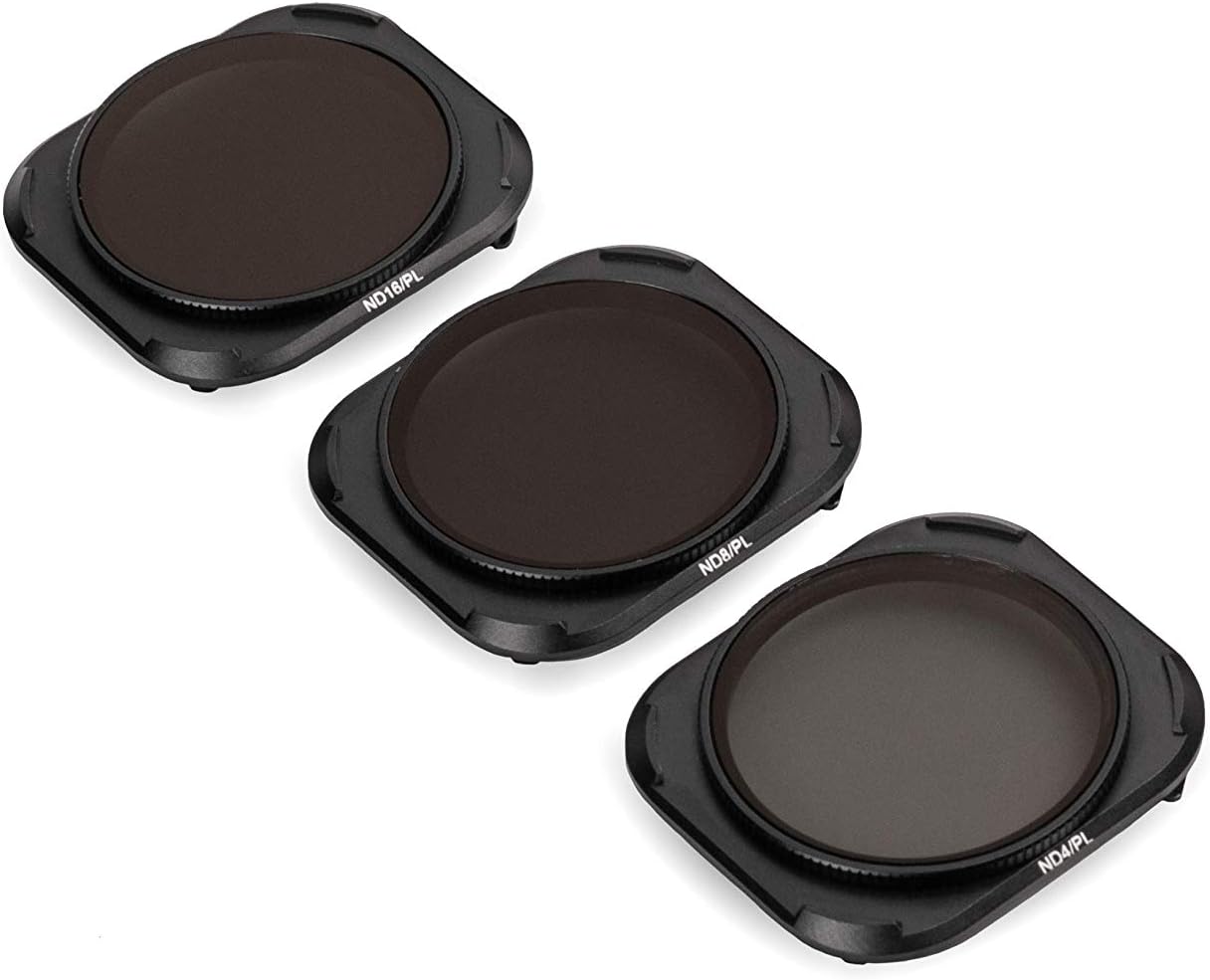 Tiffen Camera Lens Filters for DJI Mavic 2 Pro Drone Including Neutral Density 3 Filter Kit