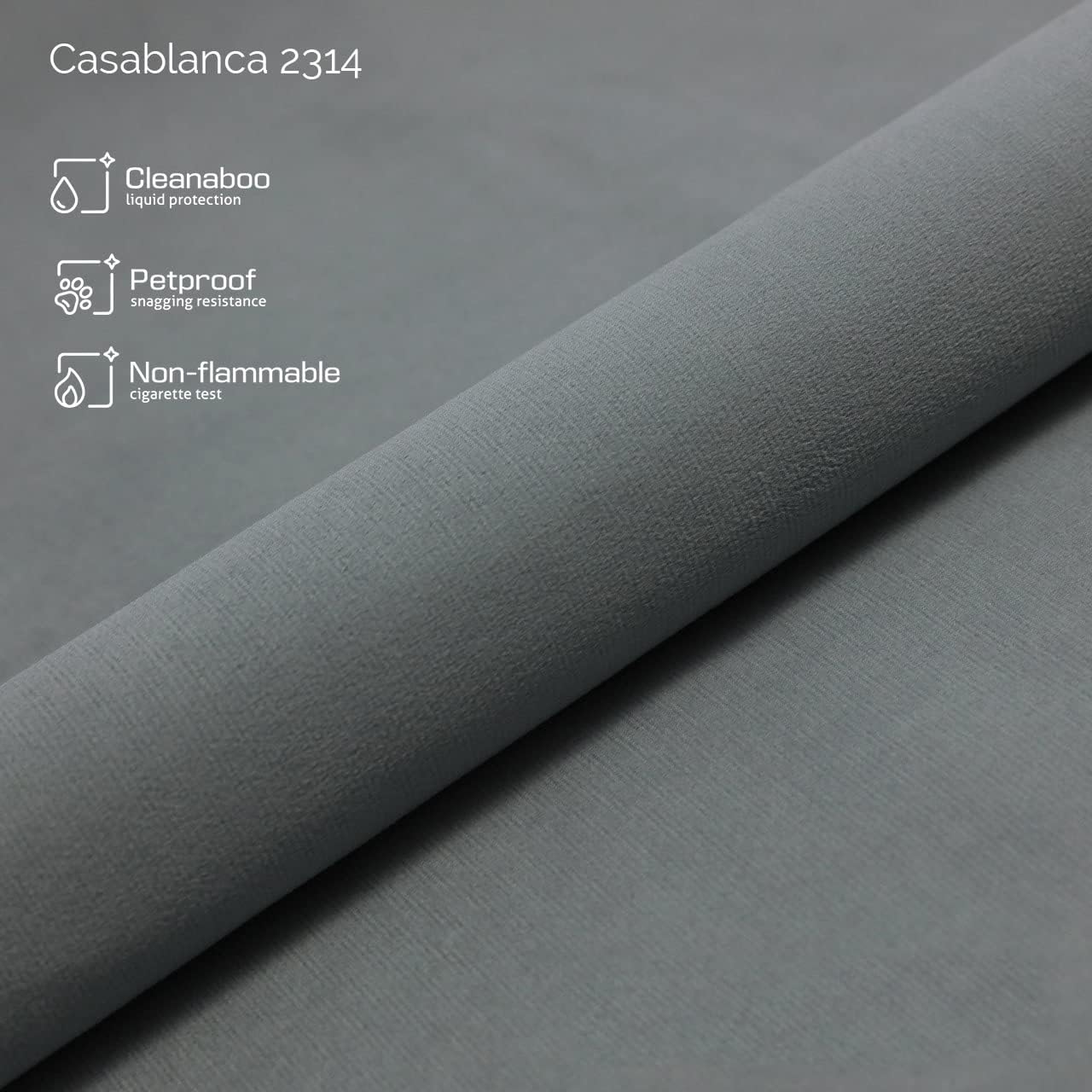 TRADA Boxspringbett mit Bettkästen und Bonell Matratze H3 - Elegant Bett Palermo mit Matratze und Topper - Grau - 200 x 200 cm