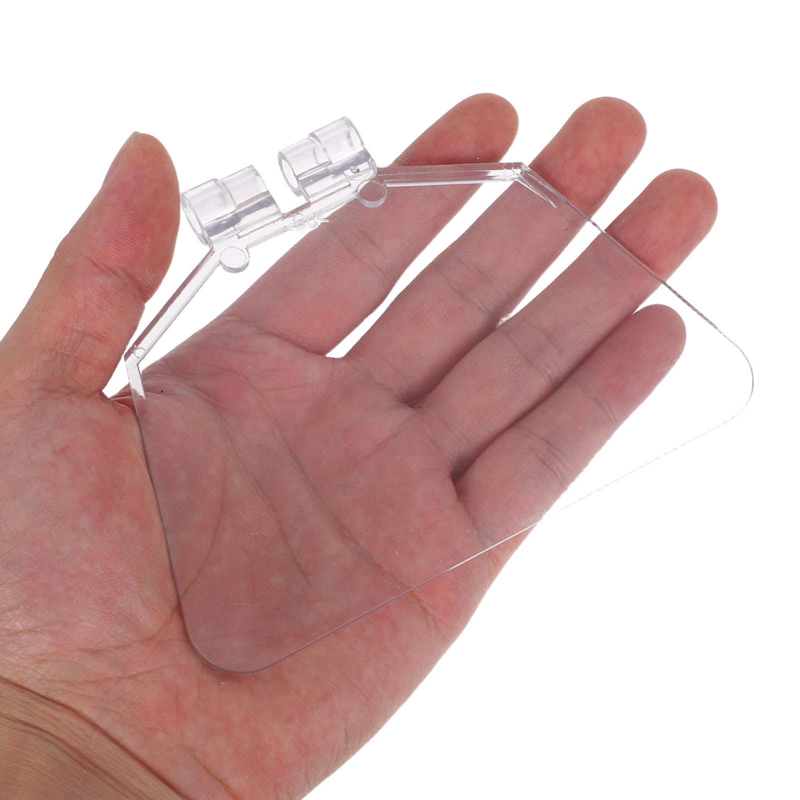 Protector Ocular de Plástico Resistente al Calor para Amoladora de Banco Kit de 2 Piezas