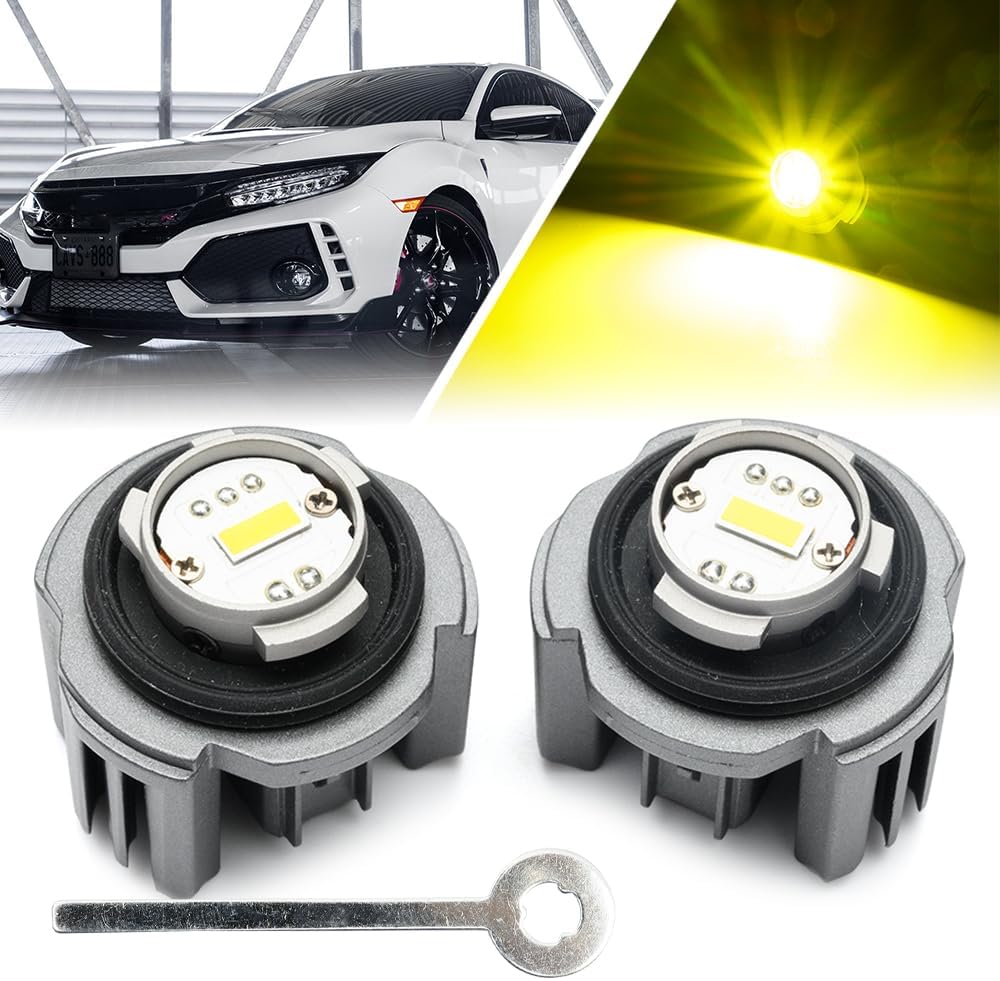L1B TF1 LED Front Fog Light Bulbs for 2021+ Honda Civic Accord CRV Ridgeline