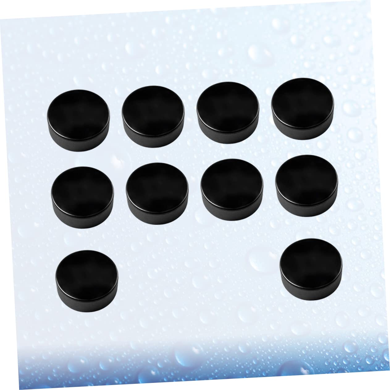 Toddmomy Pack De 10 Articles De Hockey sur Glace Standard pour Les Et Les Entraînements