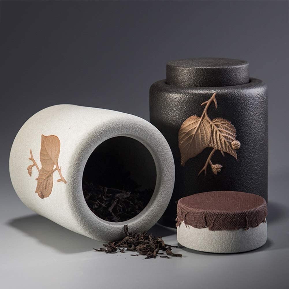 Urnas de cremación para cenizas Urnas decorativas Urnas funerarias Urnas para adultos Urnas de mascotas selladas contra la humedad (negro)