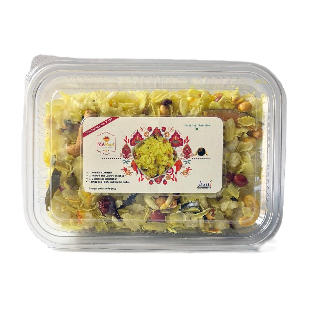 Kivi Munch Roasted Chiwda 200 grams (B0DBVB6WK2) Amazon Price History, Amazon Price Tracker