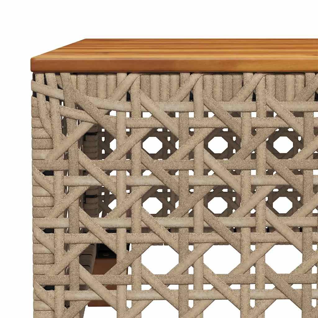 Juego de muebles de jardín modulares de ratán sintético negro con fundas extraíbles, 8 piezas, incluye cojines