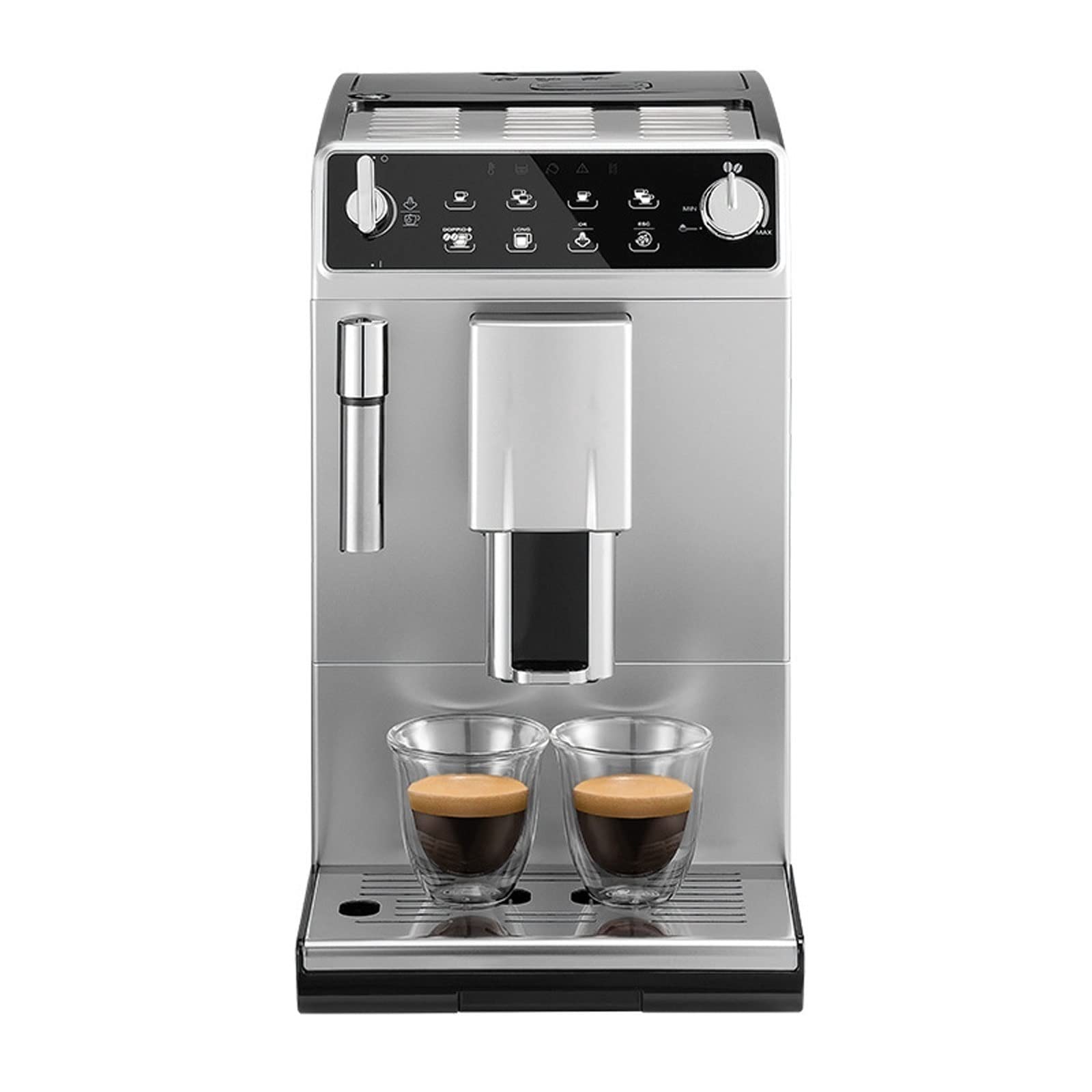 Espresso Machine 15 Bar Coffee Machine with Pump Powerful Pressure Kitchen Appliances with Milk Frother Wand for Latte