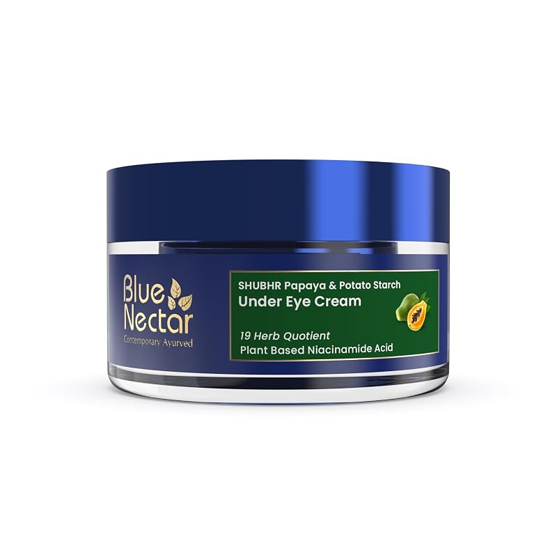 Blue Nectar Creme para a Região dos Olhos com Mamão e Batata