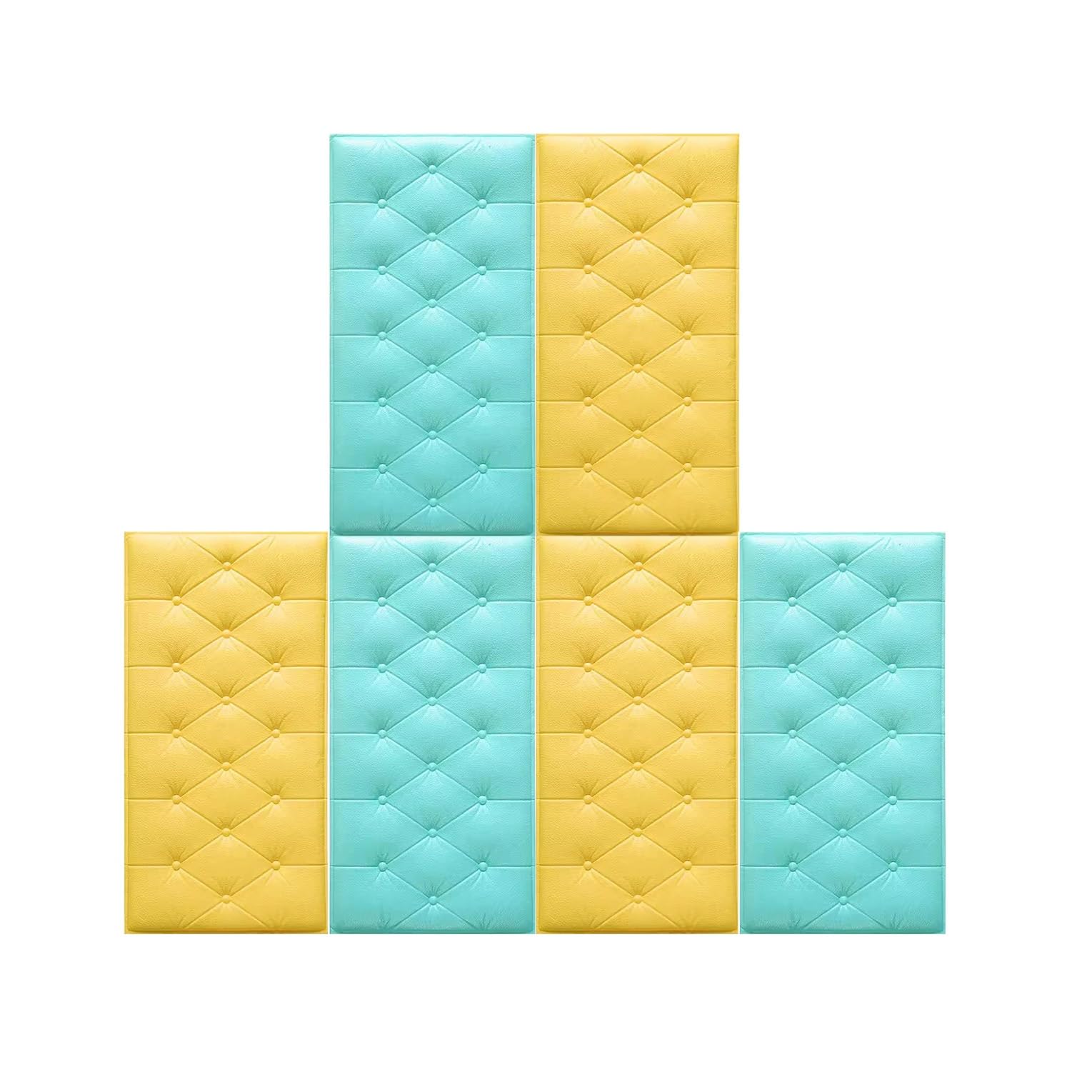 Panneaux muraux 3D anti-collision auto-adhésifs pour protéger les murs des chambres d'enfants