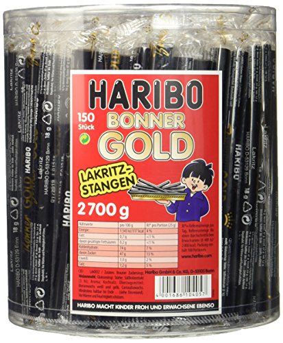 Haribo Bonner Gold 150 Stangen 2700 g