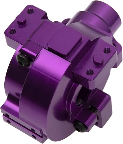 Miniatura 4 de Share Goo Cubierta de carcasa de caja de engranajes de diferencial de metal 102075?02051? Compatible con HSP Redcat Racing 1/10 RC On-Road Car Buggy