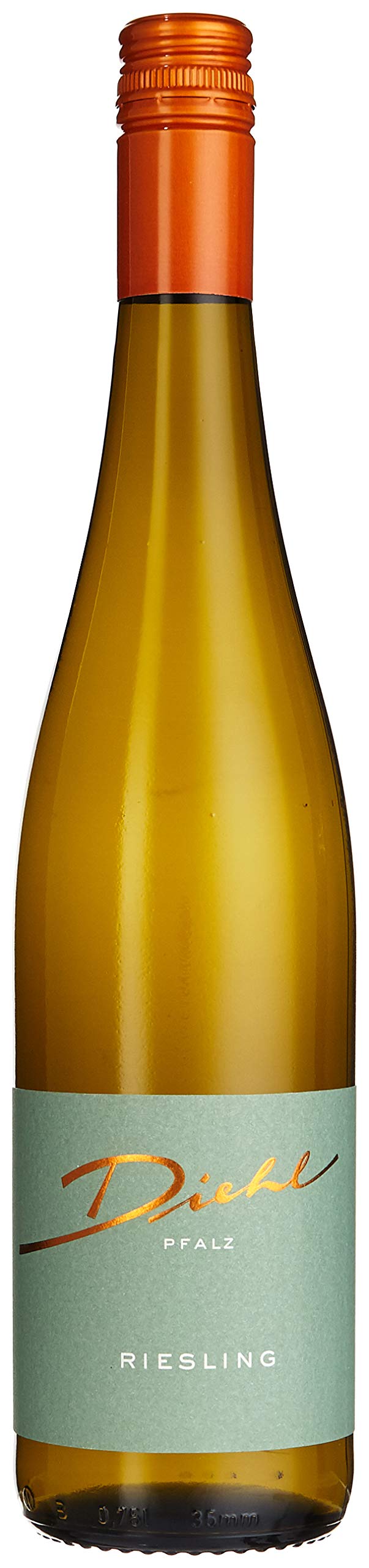 Weingut Diehl Riesling – Halbtrockener, milder Weißwein aus der Wein-Region Pfalz (6 x 0,75l)