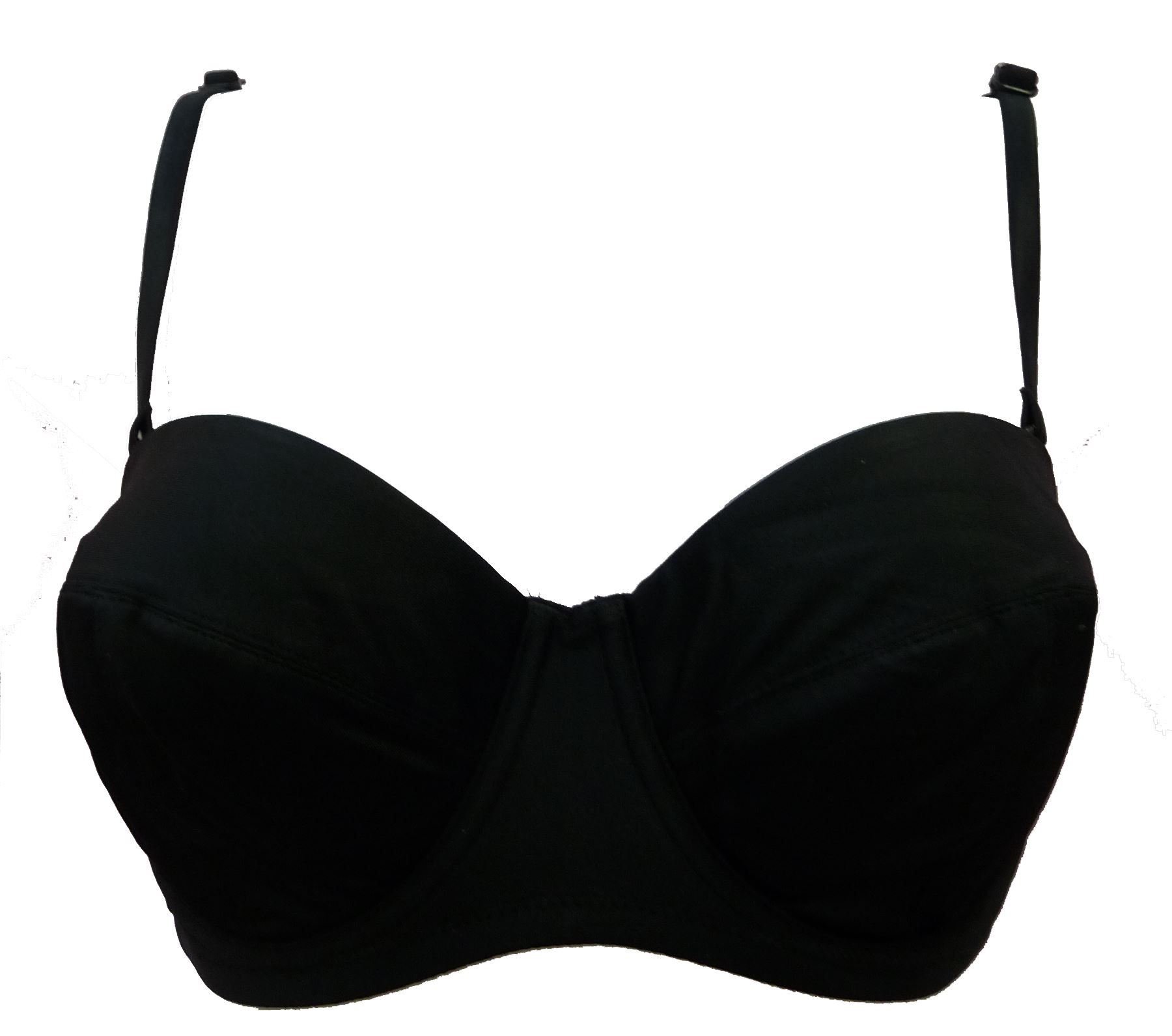 Triumph Black 4 Your Curves Ctowpd Solid 34D