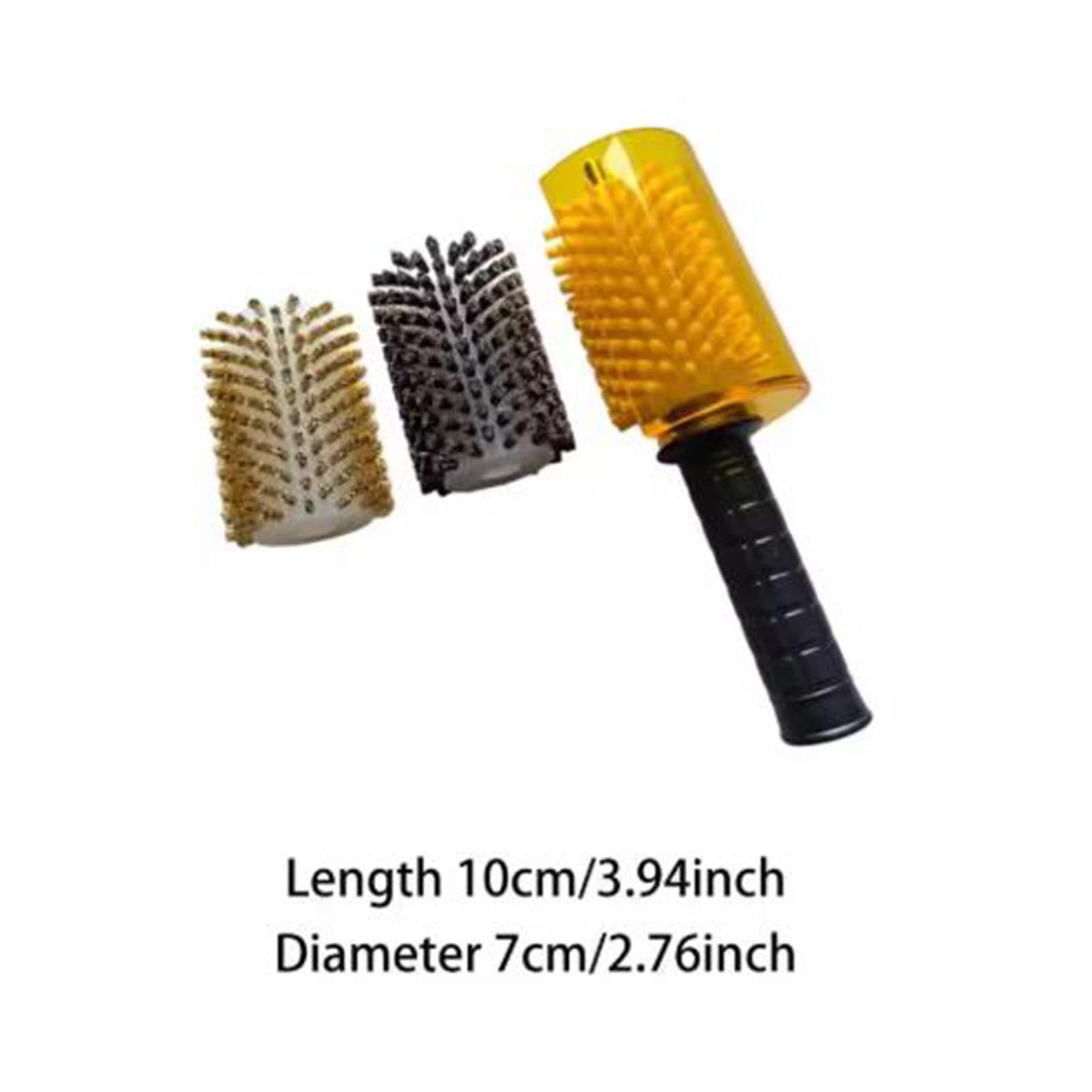 Juego de Cepillos para Cera de Snowboard, Cepillos para Cera de Esquí, Nailon, Latón, Crin de Caballo, Cepillos Profesionales para Cera de Esq