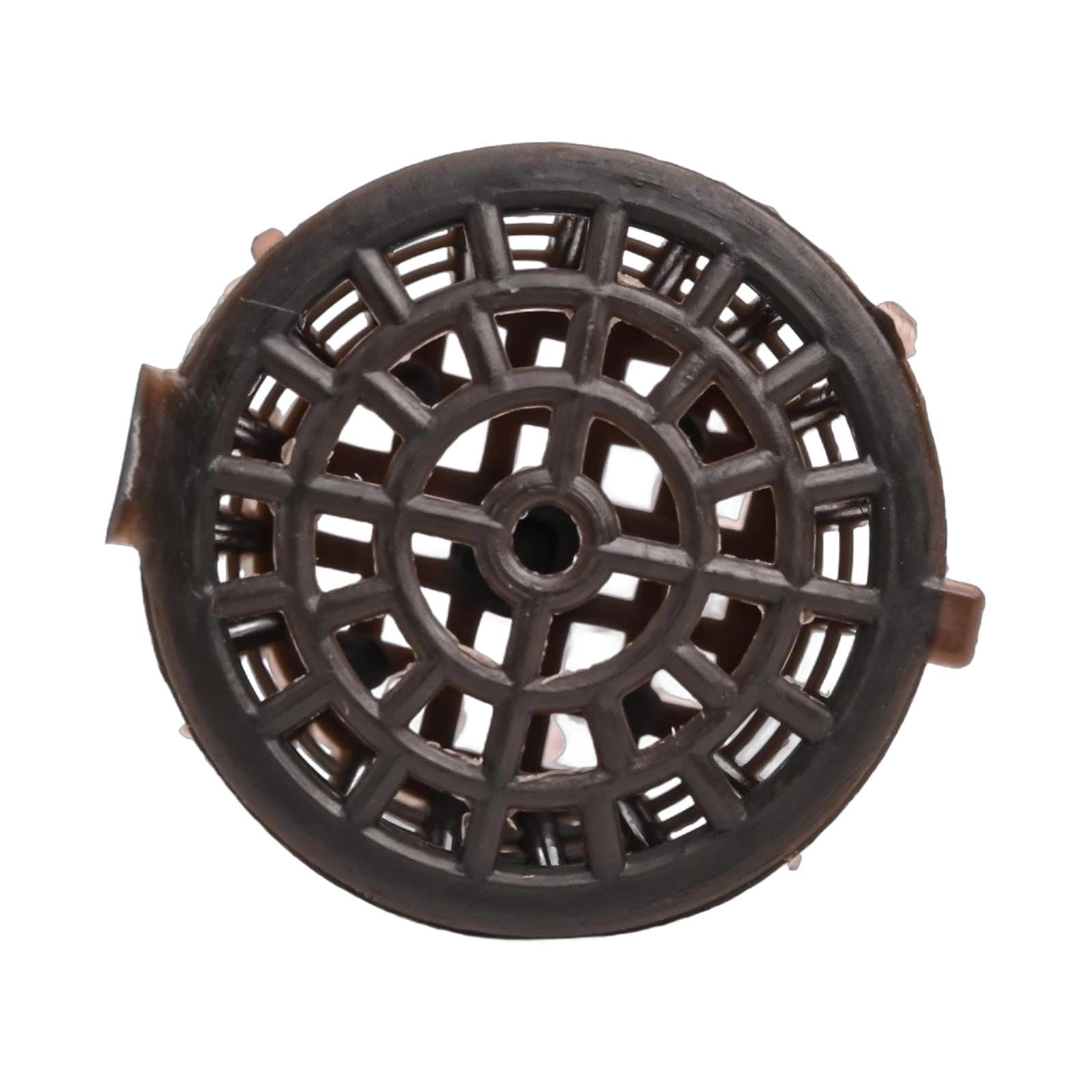 Paniers d'engrais pour bonsaï résine PP libération lente lot 100 grande taille 4x6 cm petite 3x4 cm café