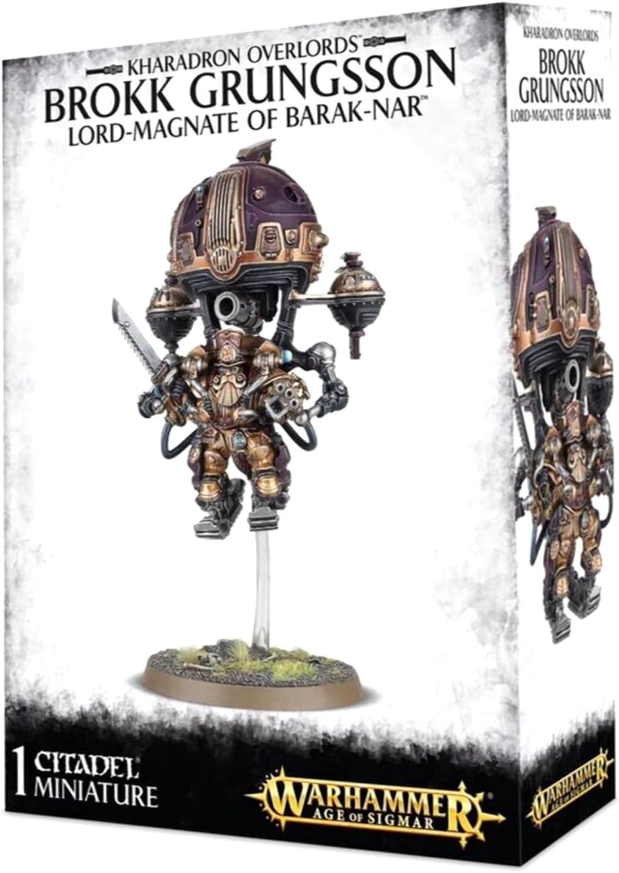 Games Workshop 99120205023 "Brokk Grungsson Lord-Magnate Barak-NAR Plastic Kit