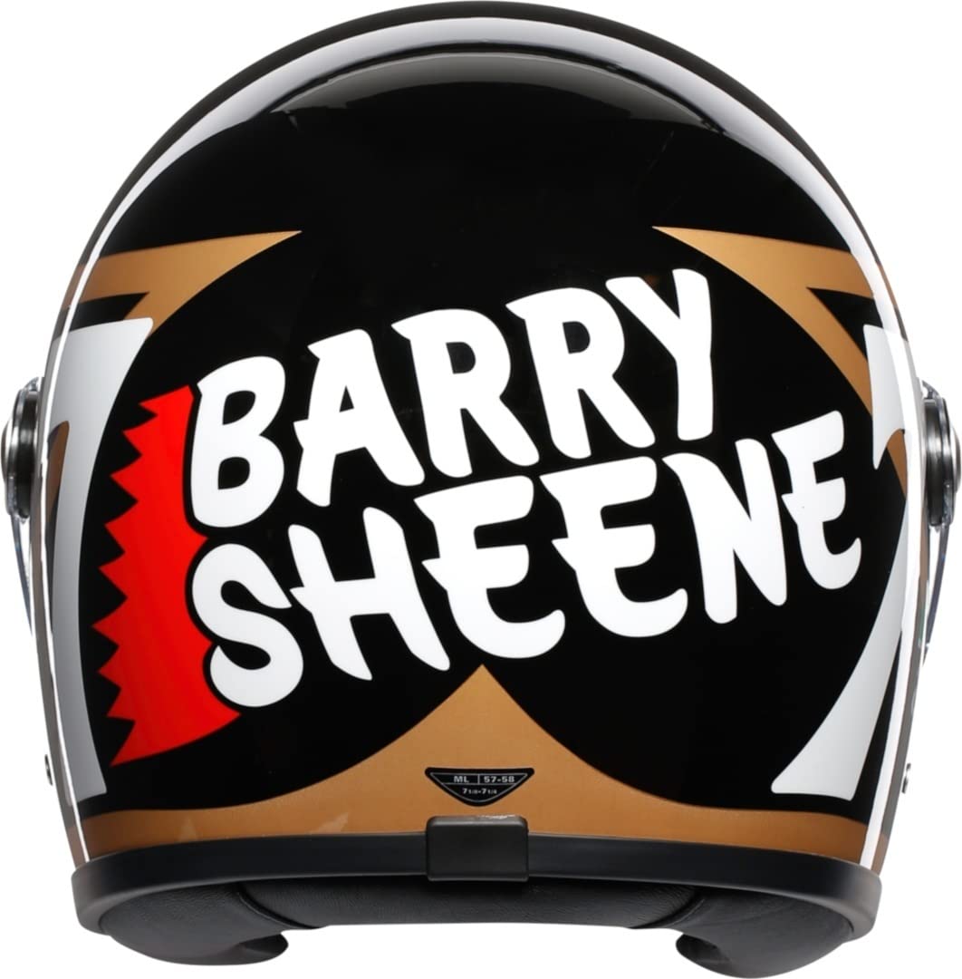 AGV Legends X3000 Full Face Fibre Glass Barry Sheene Motorcycle 