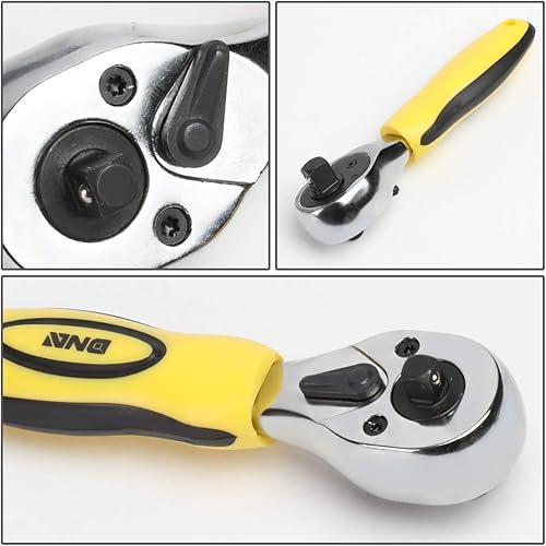 Miniatura 4 de DNA MOTORING Caja de herramientas de reparación de automóviles y hogar de 64 piezas, juego de herramientas de puntas de destornillador, juego de