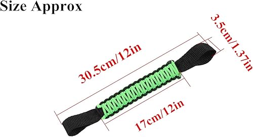 Miniatura 6 de YOCTM Asas de agarre para reposacabezas para Jeep Wrangler JL JK JKU Sports Sahara Freedom Rubicon X 2007-2024 y asa de agarre universal para