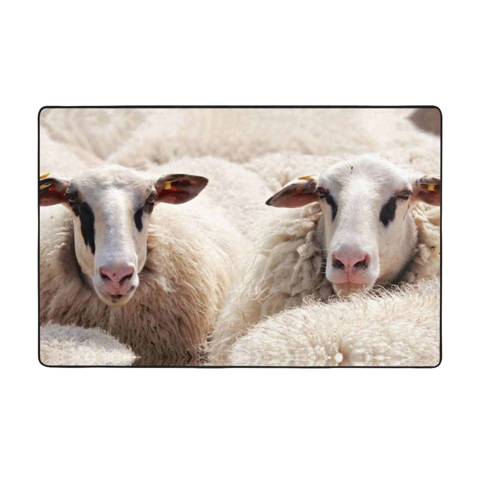Tapis agneau et mouton anti-glisse : fini les sols froids dans le salon