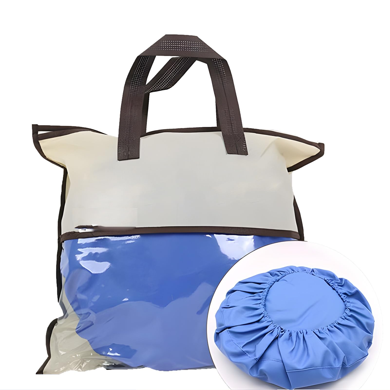 Fundas elásticas de cuero sintético azul claro para renovar los asientos de la sala de espera