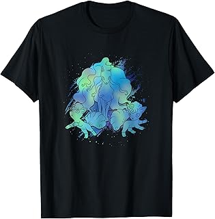 Pokémon Alolan Ninetales & Vulpix Beautiful Northern Lights T-Shirt