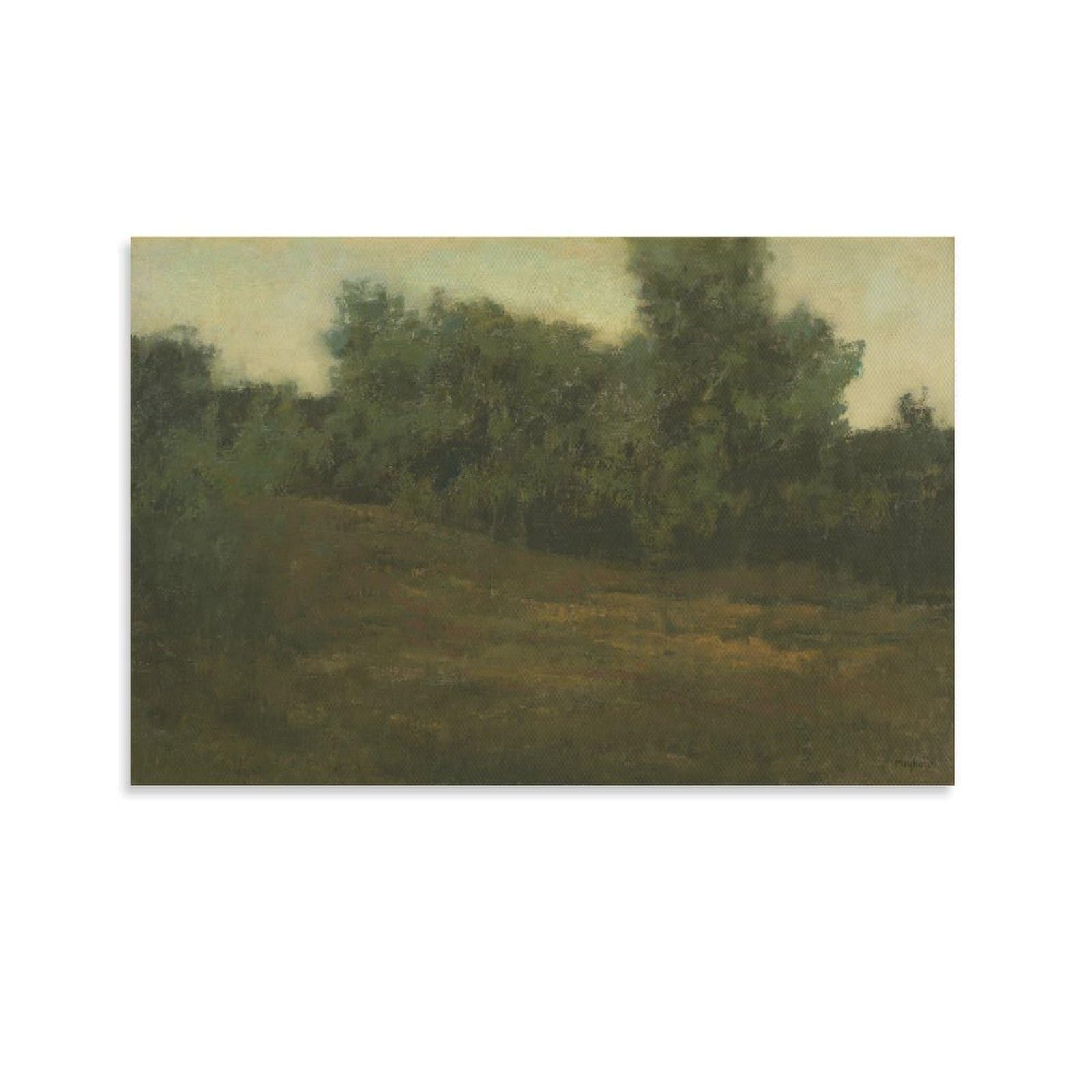 KLAGCBDF Richard Mayhew New Hampshire Valley Art Poster Canvas Painting Decor Wall Print Photo Home Modern Decorative Posters 20x30inch(50x75cm)