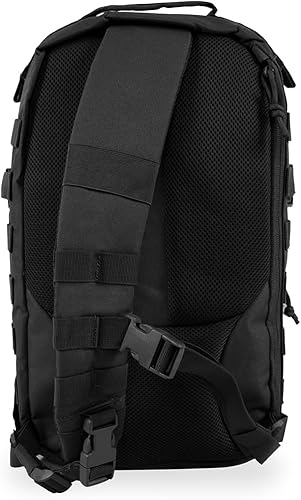 Vista 15 de Highland Tactical Bolso bandolera táctico, verde oscuro