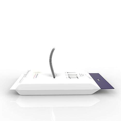 Miniatura 3 de happimess HPM3000A-WHITE - Bolsas de basura con cordón de cocina de 7.9 galones, forro para botes de basura, color blanco, 60 unidades, 3 paquetes