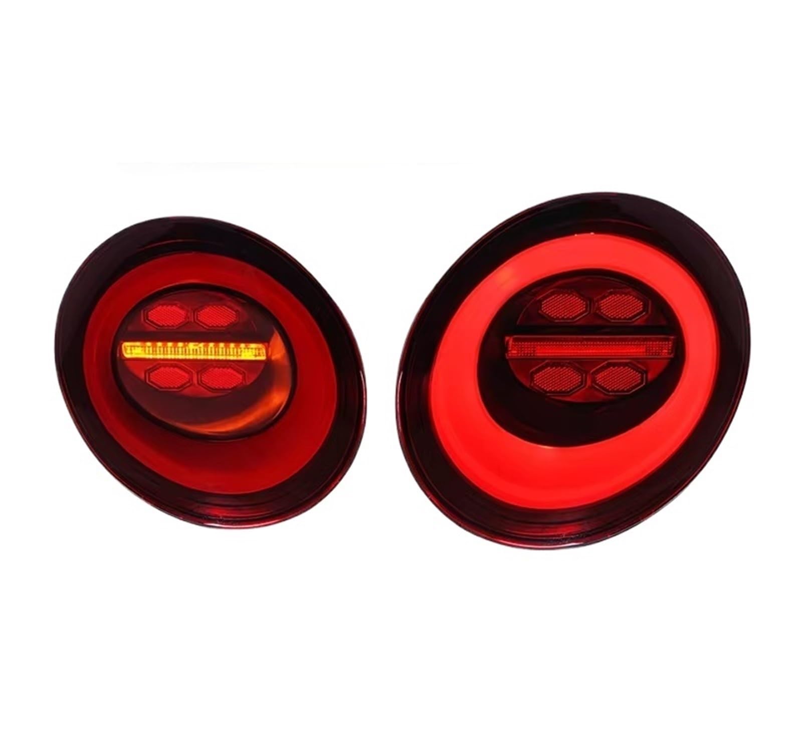 Luces LED para coche VW Beetle 2006 2007 2008 2009 2010 2011 2012 Luz de freno trasera Señal de freno DRL Luz de marcha atrás Tercera luz de freno LED