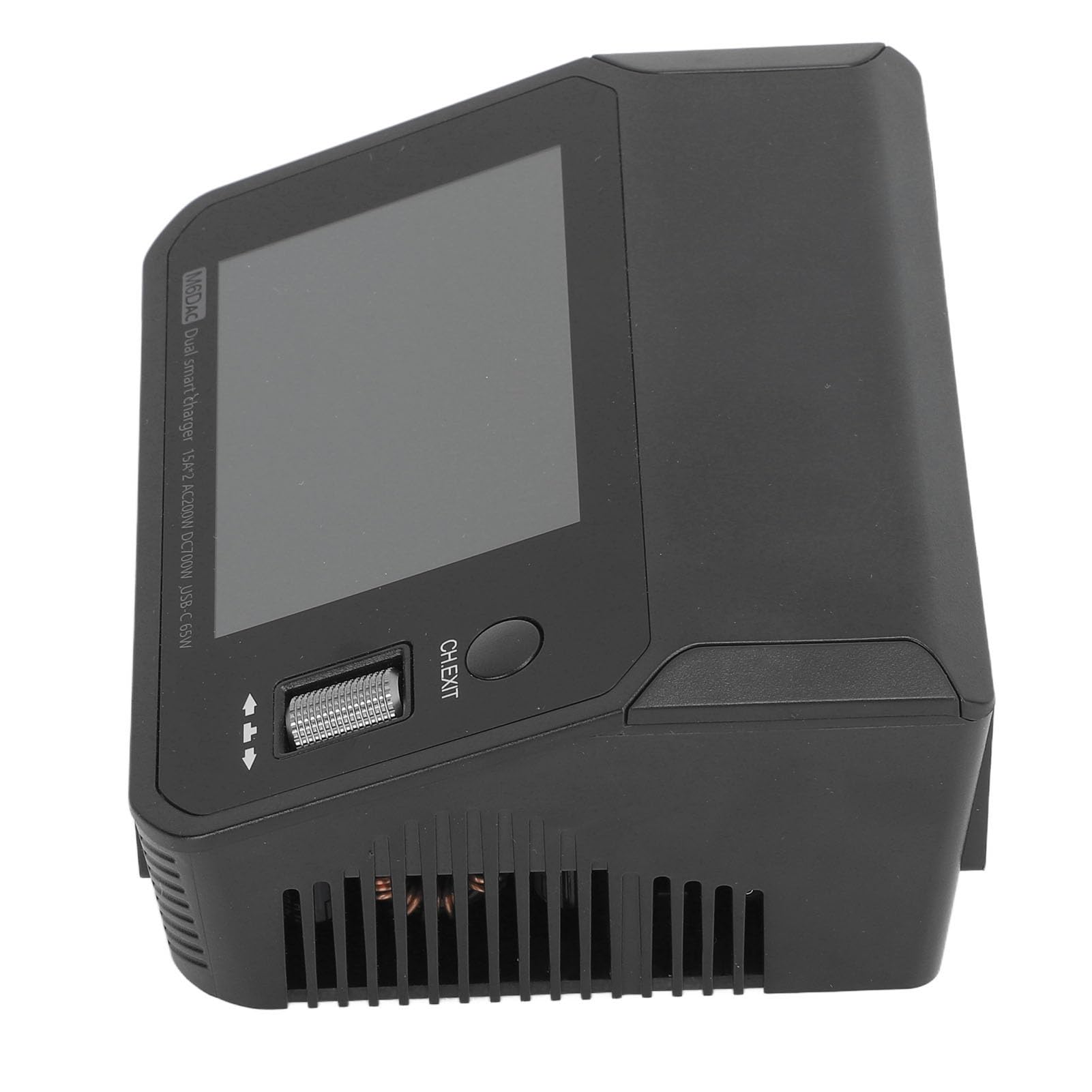Naroote Caricatore della Batteria Dal Litio da 1 a 6s, Caricatore della Batteria Lipo 65W Carica Rapida per la LTO NIMH (Plug dell'UE 100-240 V.)