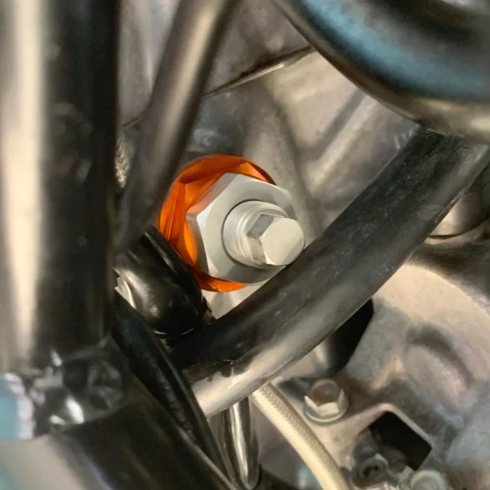 1 tendicatena di distribuzione manuale for KTM 690 Duke/R/SMC/R/Rally 690 Enduro/R Supermoto for Husqvarna 701 Enduro/SMT 2007-2017(Orange)