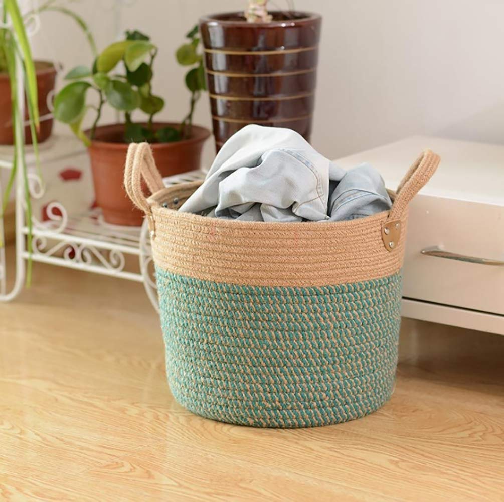 SONGMICS Cesto Portaoggetti, Cesto Portabiancheria da 75L, Effetto Rattan, Cesta Pieghevole con