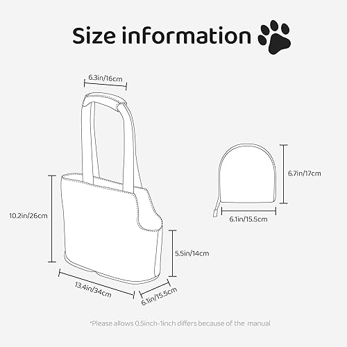 Miniatura 5 de Transportador personalizado para mascotas, transportador de mascotas personalizado para perros y gatos, plegable personalizado con nombre de
