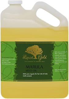 Liquid Gold Inc - 1 Gal - Premium Marula Oil - 100% Pure Cold Pressed Natural Organic