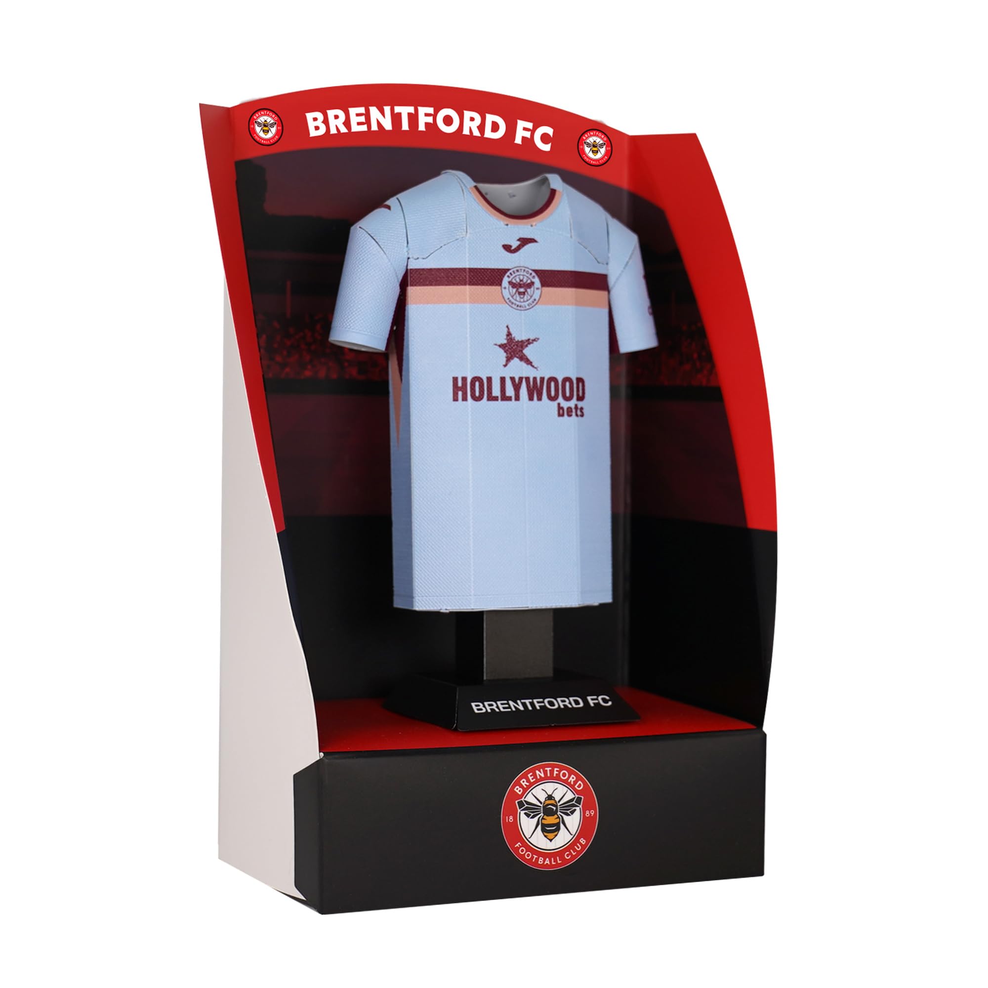 Brentford FC 23/25 25/26 Home Away Third 92-94 Retro Metal Football Shirt - Image 3