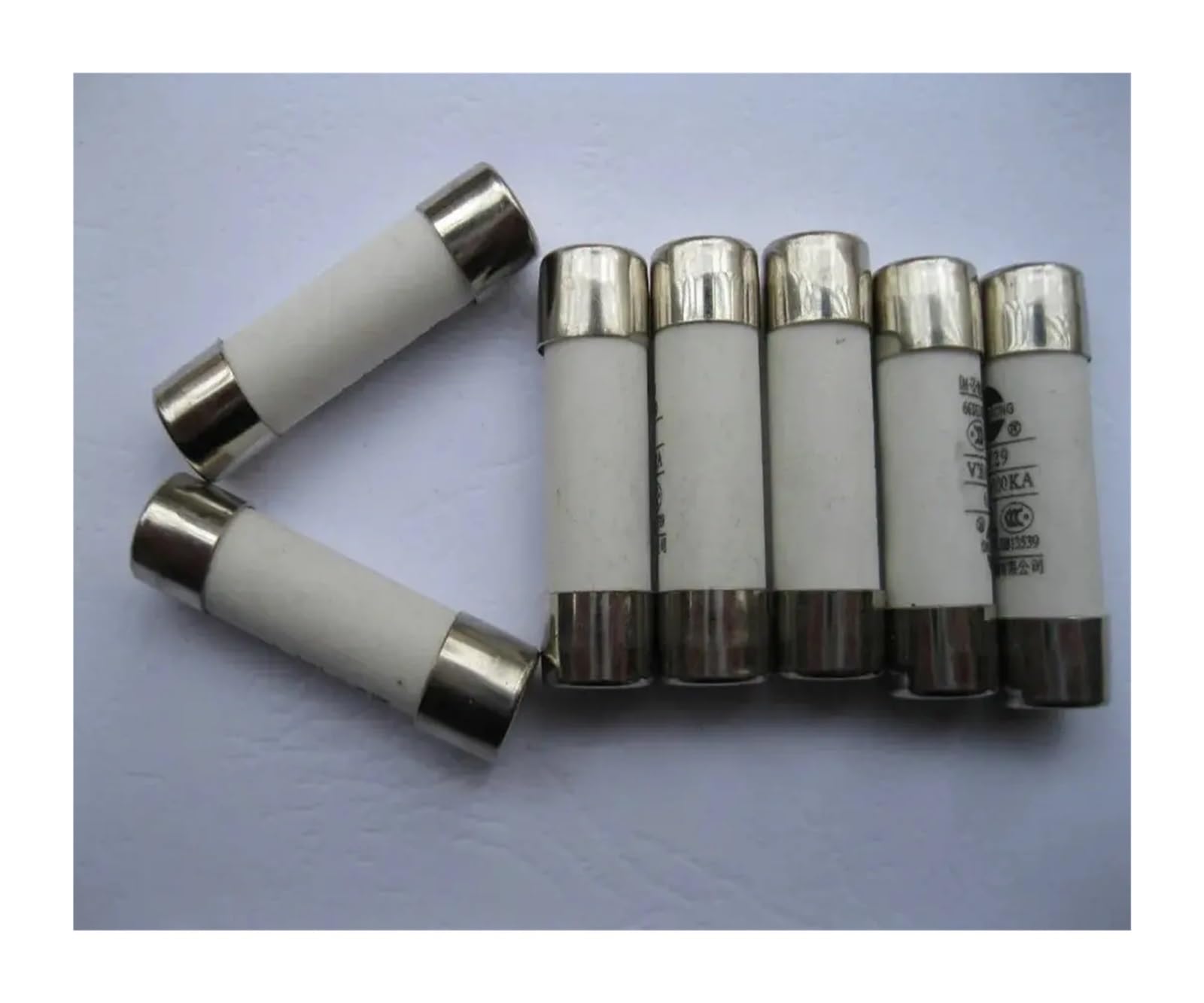 180 Piezas 380 V 6 A 8,5 mm x 31,5 mm Fusible cilíndrico