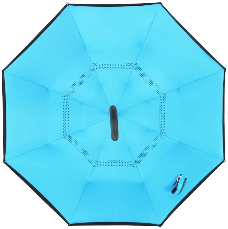 Parapluie Inversé Jooayou: Anti-UV, Coupe-Vent & Mains Libres - Image secondaire