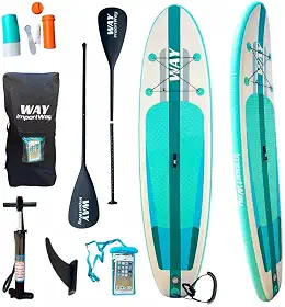 Prancha Stand Up Inflável Importway 320cm IWSUI320VD Verde