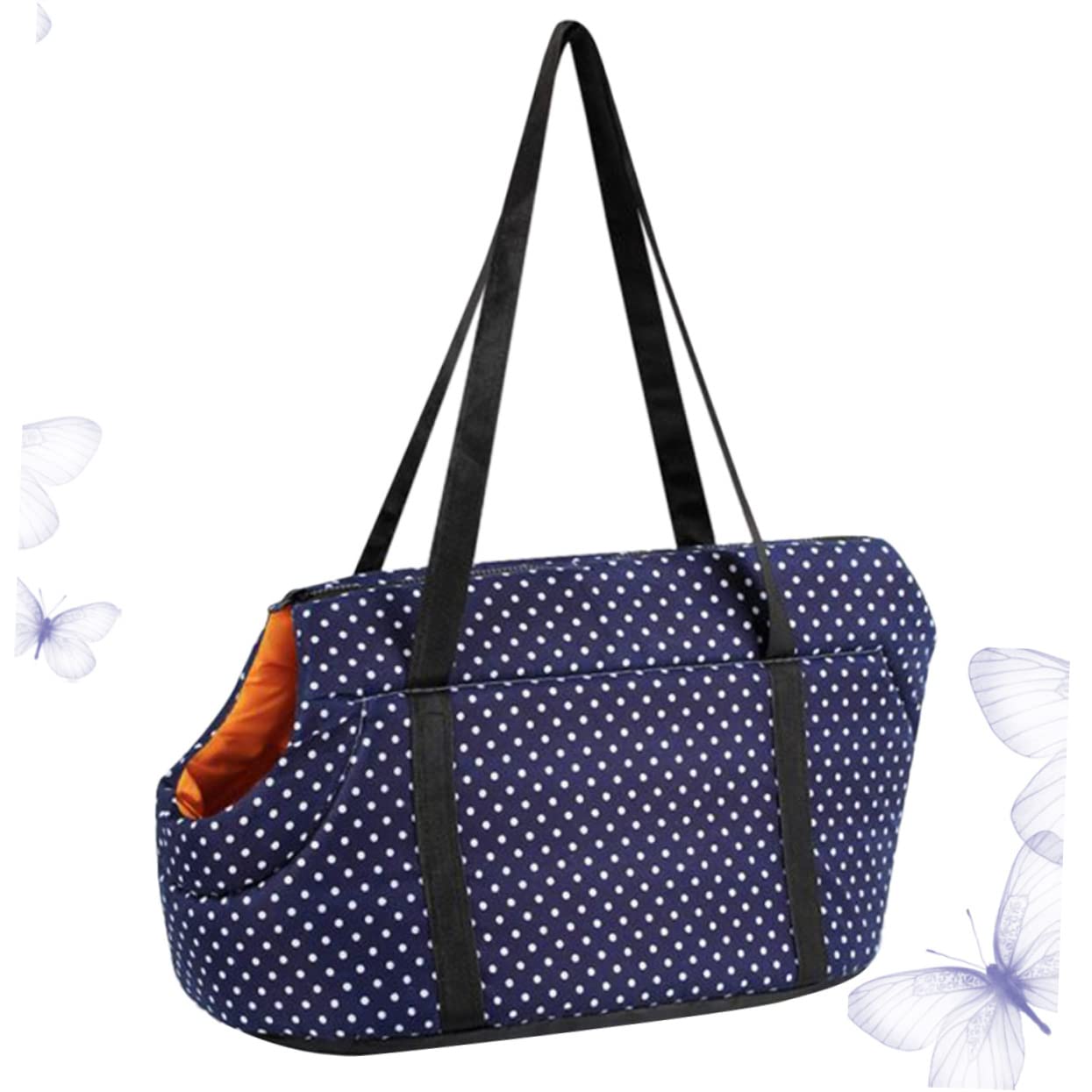 Sosoport 1 PC Portable Pet Shoulder Bag Breathable Outdoor Storage Backpack for Dogs Scratch Resistant Travel Pouch with Straps for Hiking Walking and Weekend Adventures