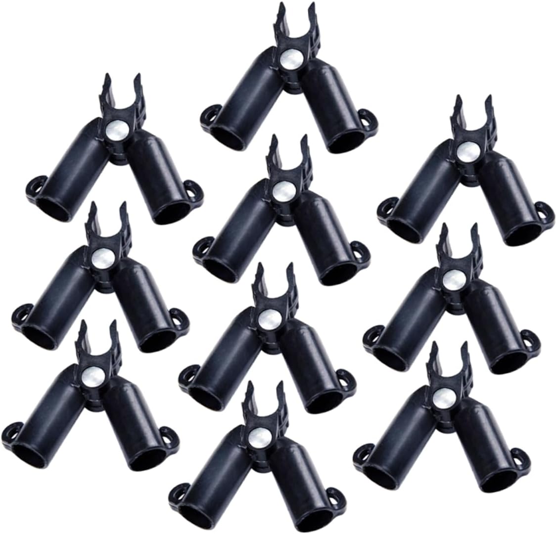 10pcs Plant Stake Clips for Greenhouse Garden Support Connections