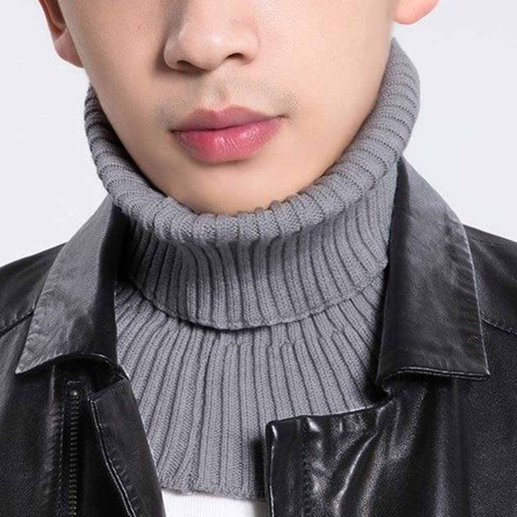 Maxtonser Women's Turtleneck Knitted Winter Fake Collar Detachable Neck Warmer Elastic High Collars Off Shoulder Clothing Supplies