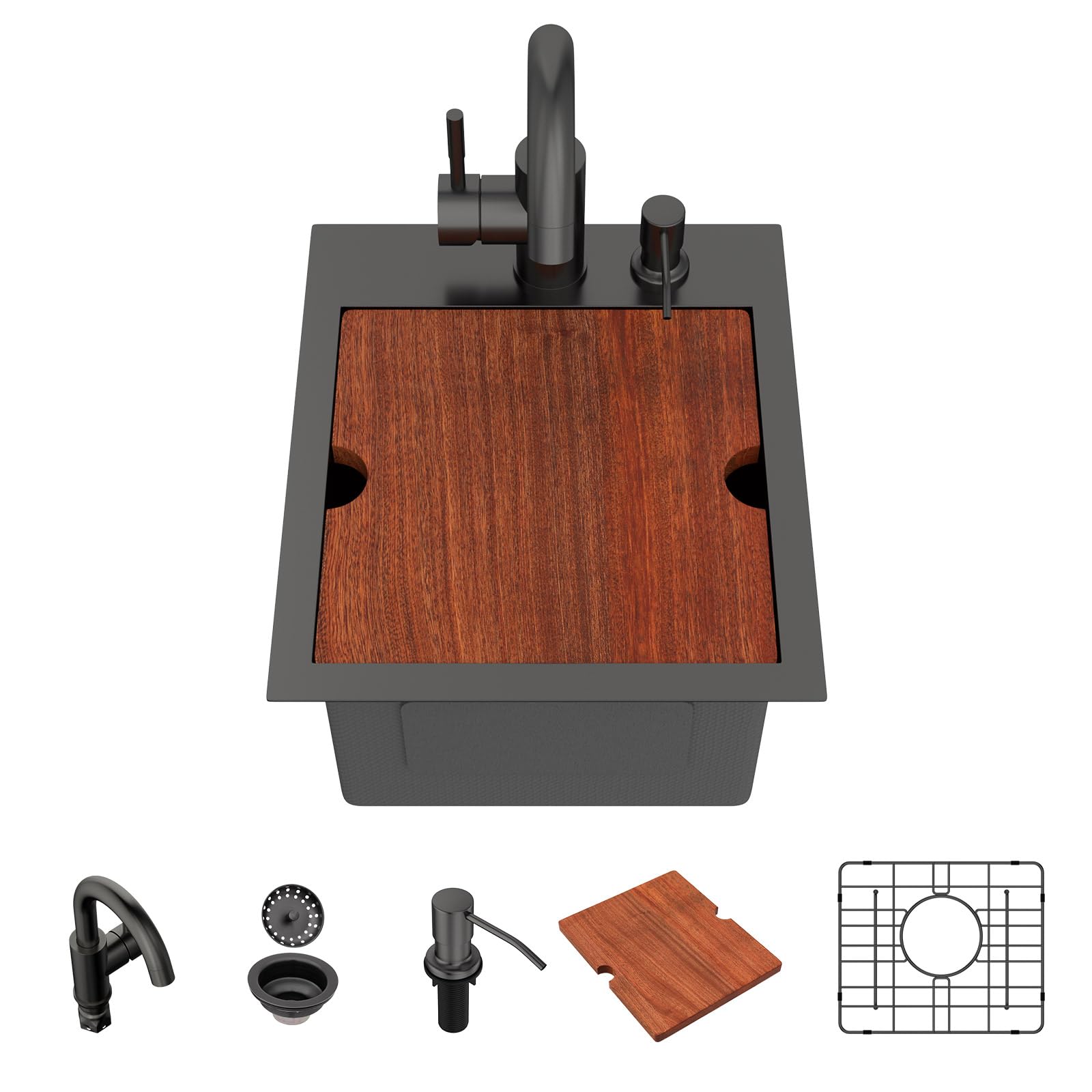 Lordear 13x15 Bar Sink Workstation