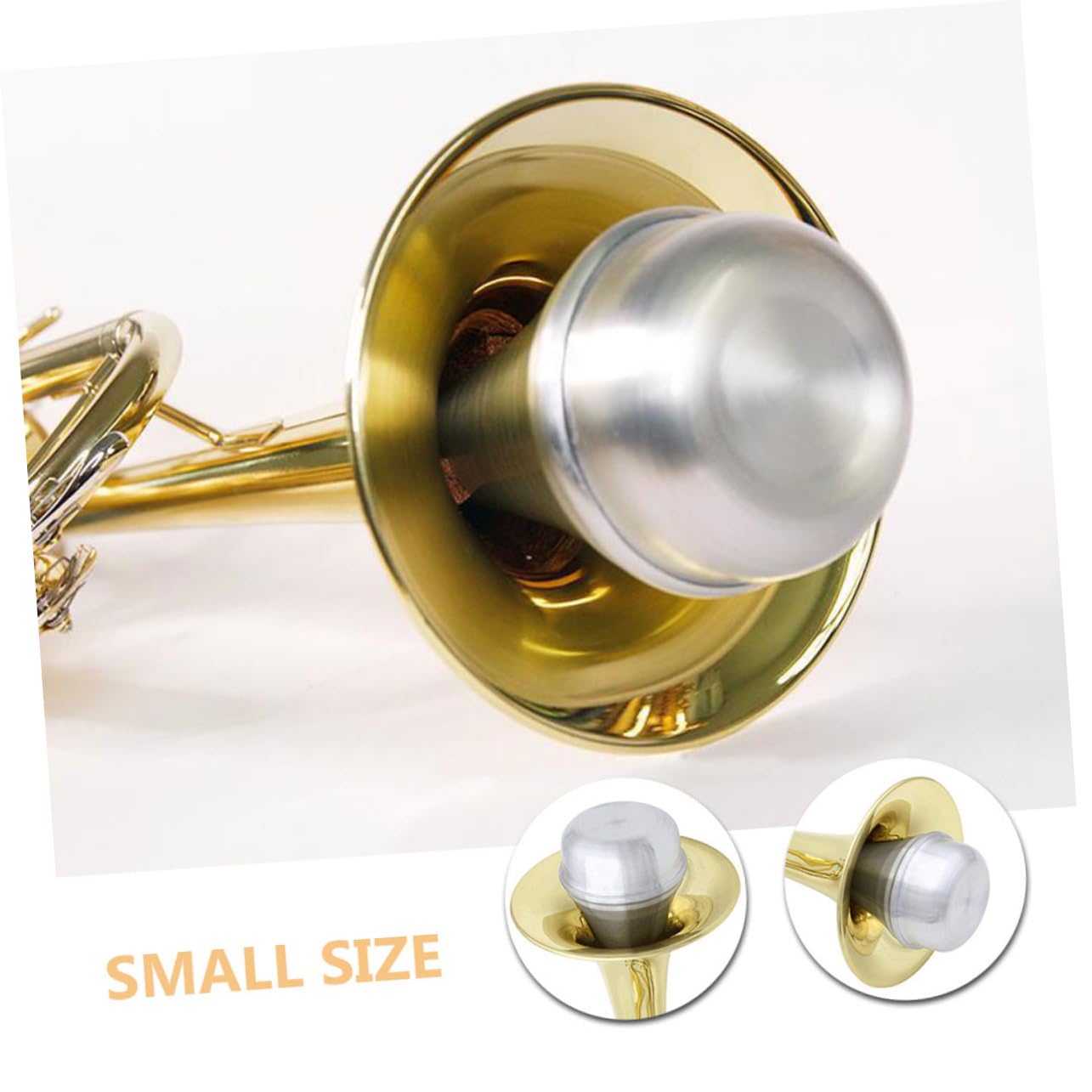 BESTonZON 4 Pezzi Silenziatore Tromba Tromba Di Ricambio Dritto Muto Tromba Pratica Sordine Tromba Accessori Principiante Tromba Mute Trombone Pratica Mute Tromba Parti