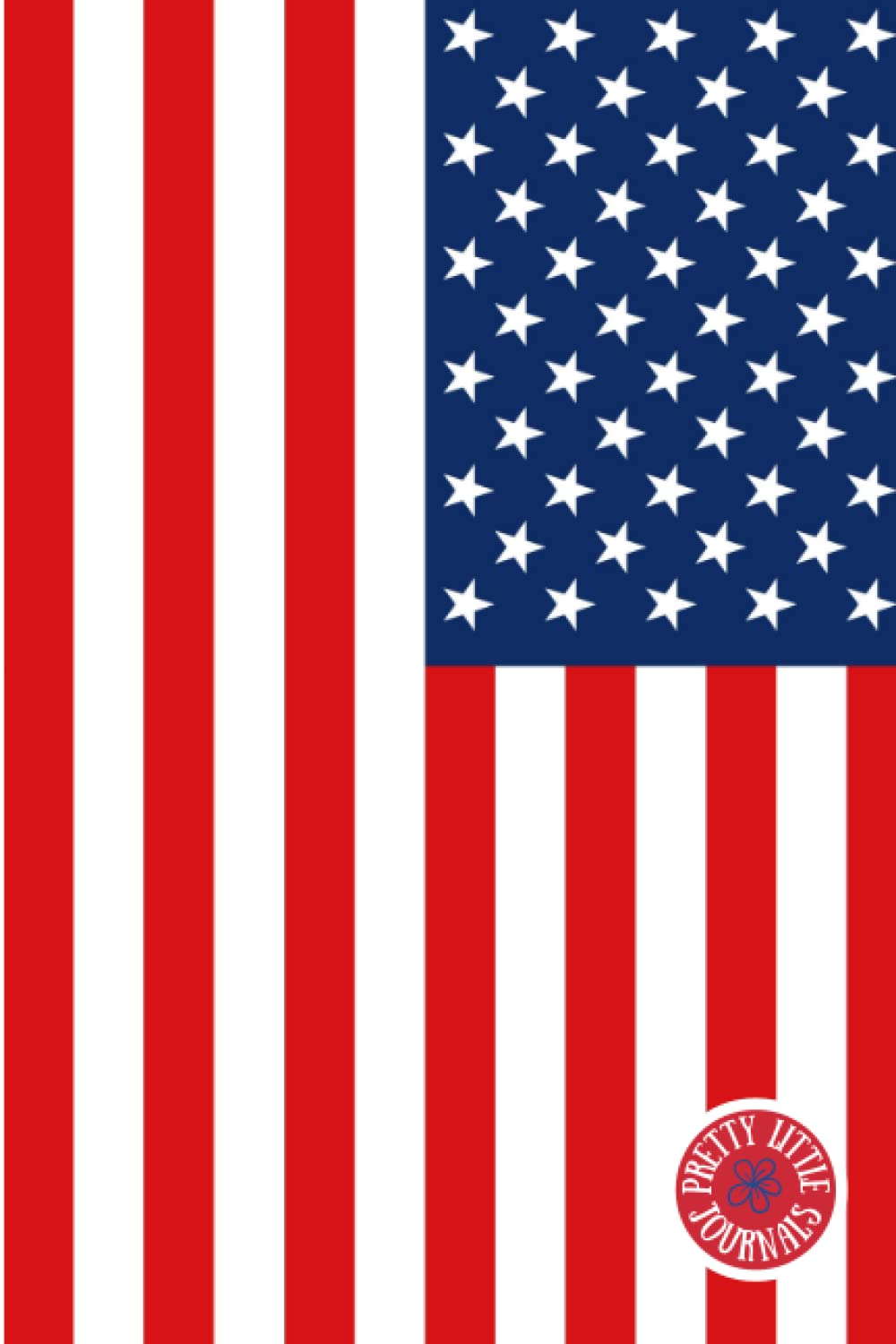 Pretty Little Journals: American Flag 300 Lined Pages