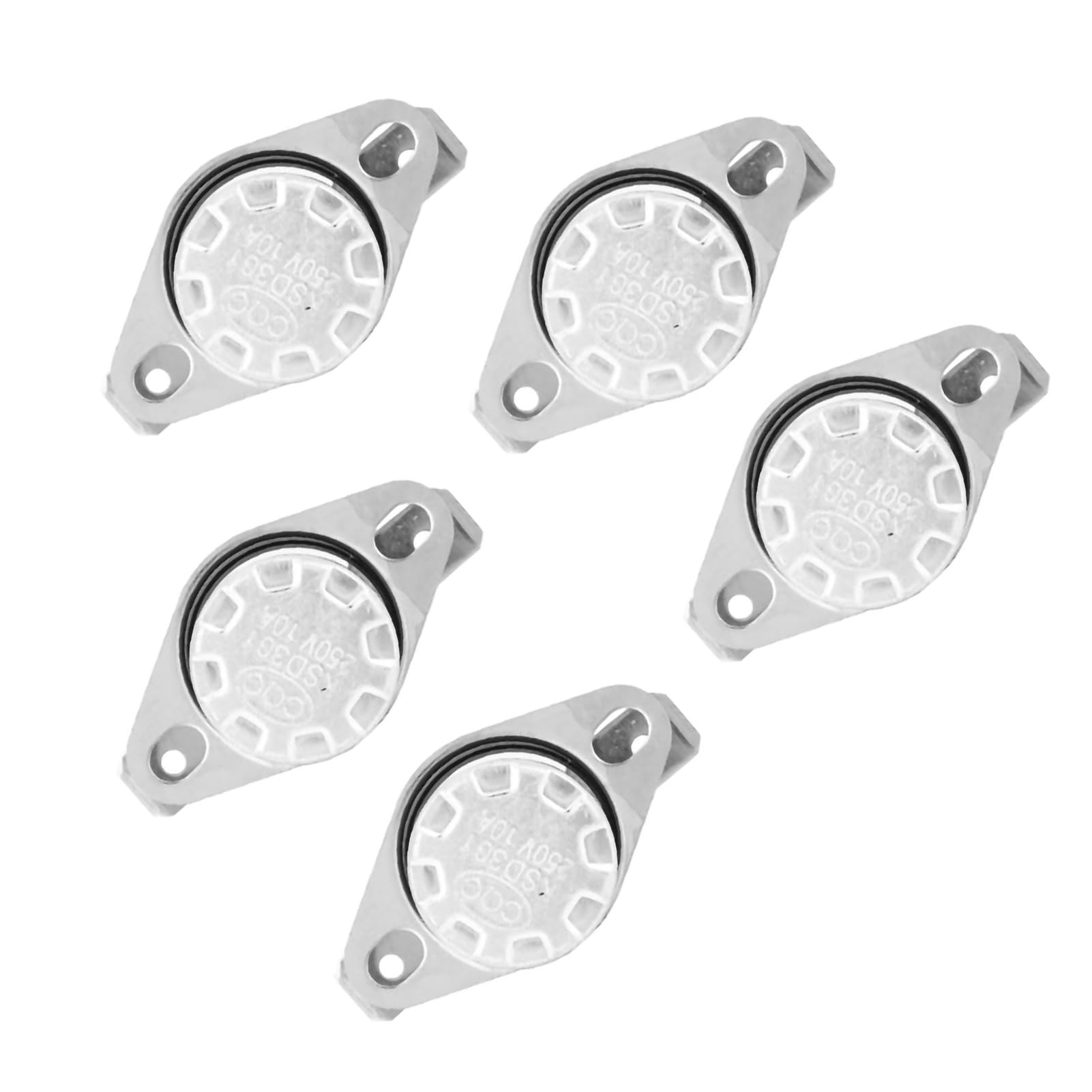 5 Pz Ksd301 Interruttore Di Controllo Termico Della Temperatura Del Termostato 250V10A No Interruttore Termico Del Termostato Di Controllo Della Temperatura Dell'Interruttore