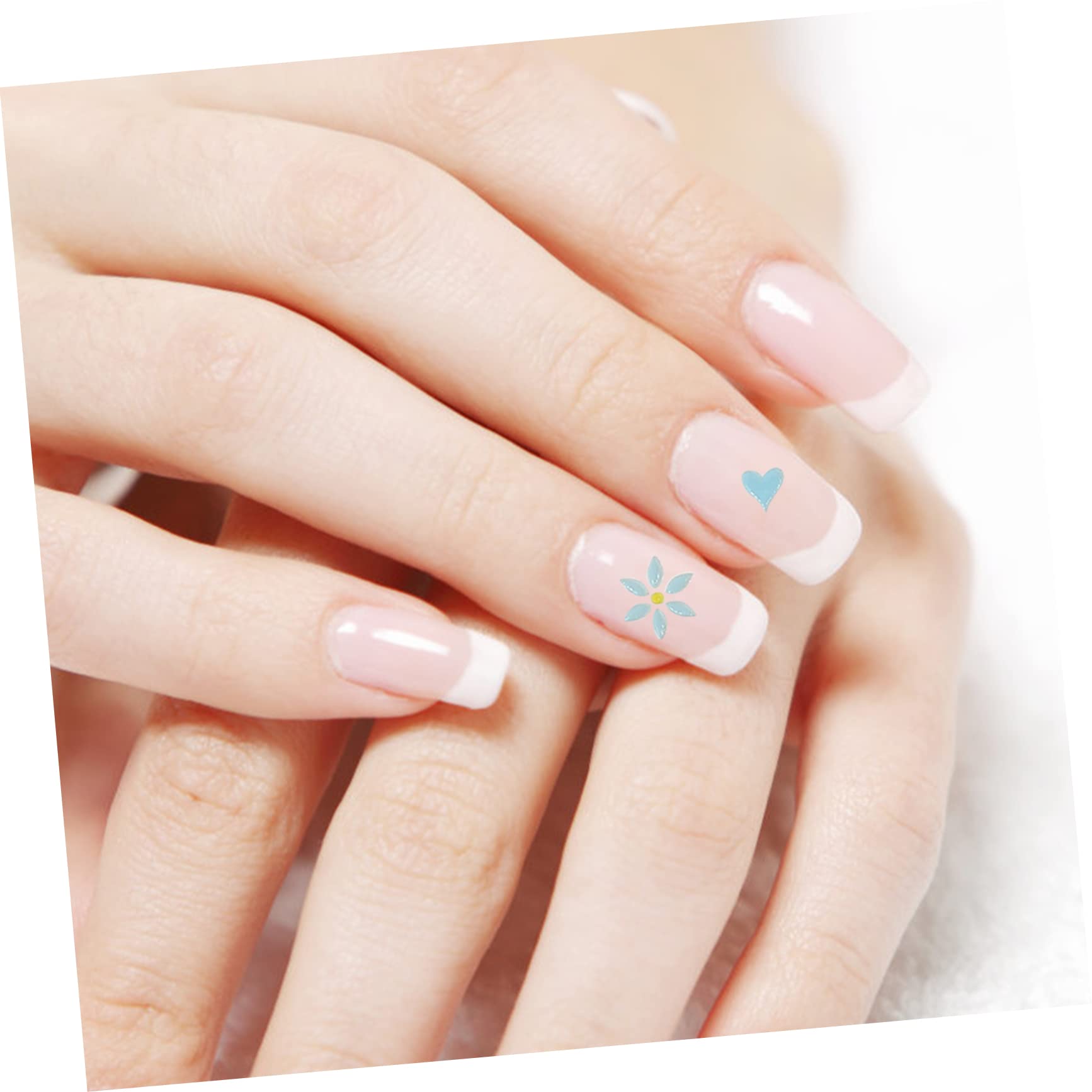 VICASKY 15pezzi Adesivi Per Unghie Embossed Nail Art Stickers Manicure Decorazioni Autoadesive Per Occasioni Speciali e Uso Quotidiano