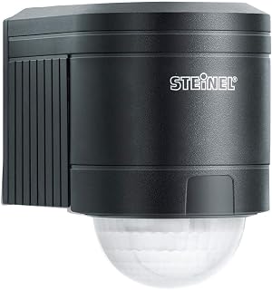 Detector de movimiento infrarrojo + 2 Pyro negro, ángulo de haz de 240°, tipo de detector infrarrojo pasivo, rango de detección máximo 12 m, color negro, detectores/sensores de seguridad